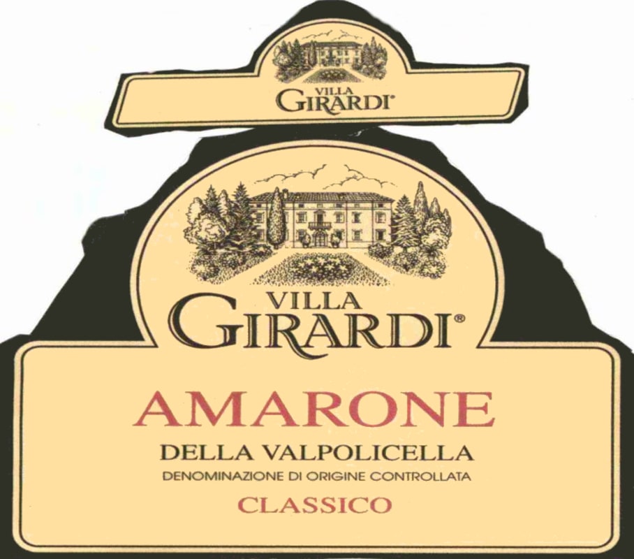 Villa Girardi Amarone della Valpolicella Classico 2009 Front Label