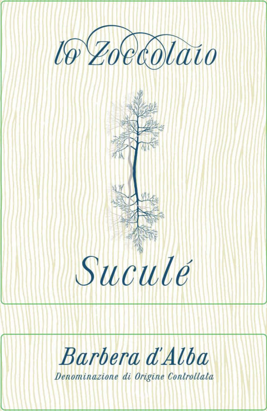 Villa Lanata Barbera d'Alba Lo Zoccolaio Sucule 2014 Front Label