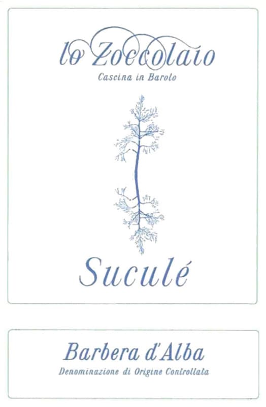 Villa Lanata Barbera d'Alba Lo Zoccolaio Sucule 2010 Front Label