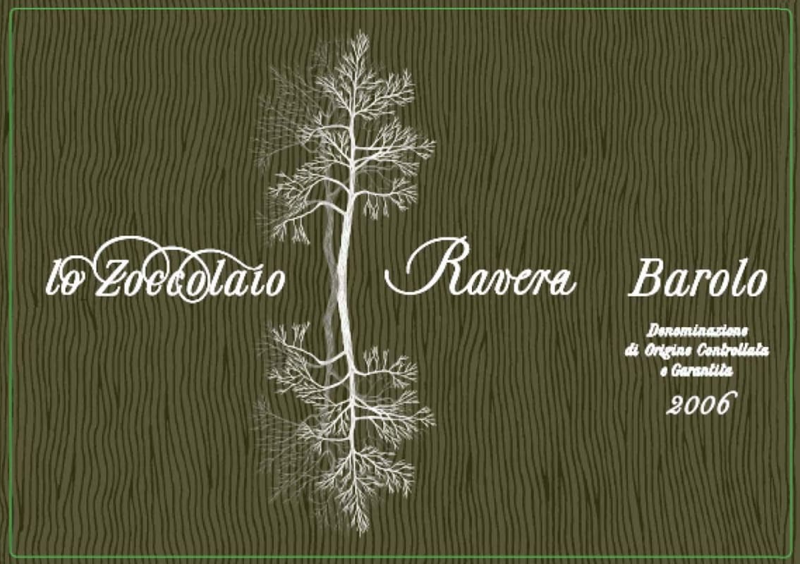 Villa Lanata Barolo Lo Zoccolaio Ravera 2006 Front Label
