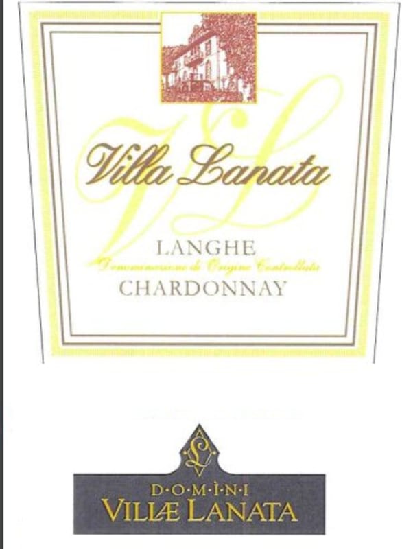Villa Lanata Langhe Villa Lanata Chardonnay 2012 Front Label