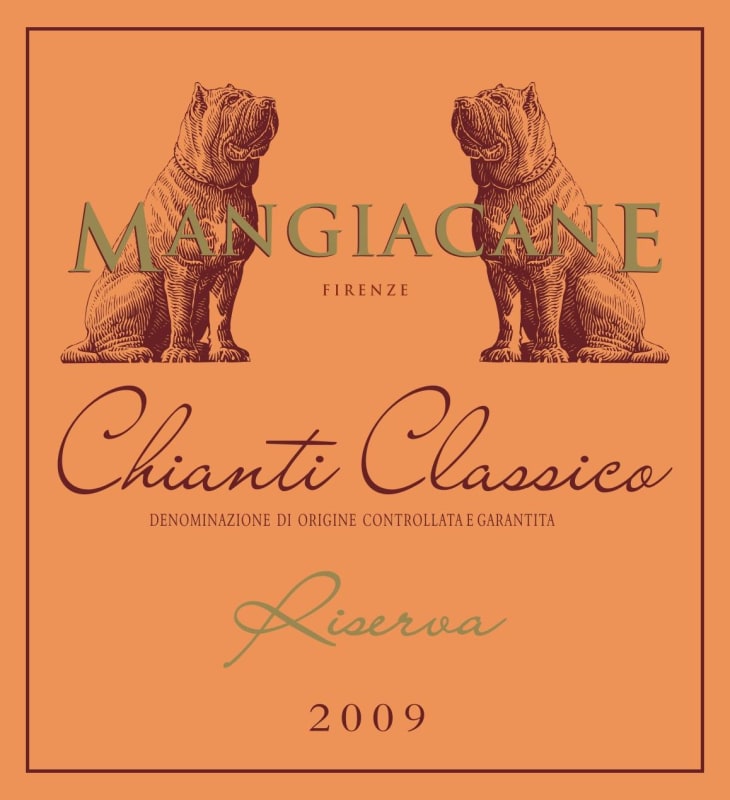 Villa Mangiacane Chianti Classico Riserva 2009 Front Label