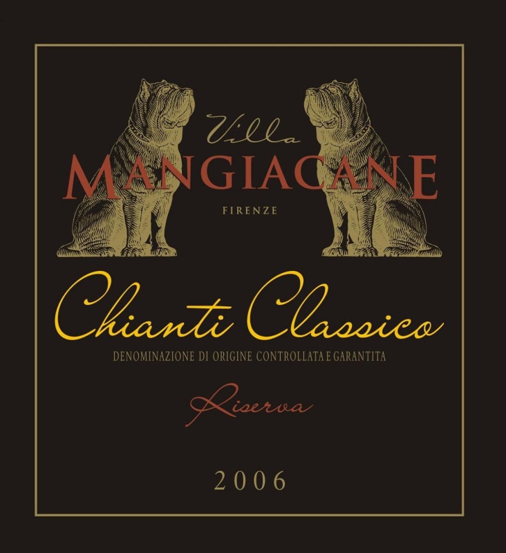 Villa Mangiacane Chianti Classico Riserva 2006 Front Label