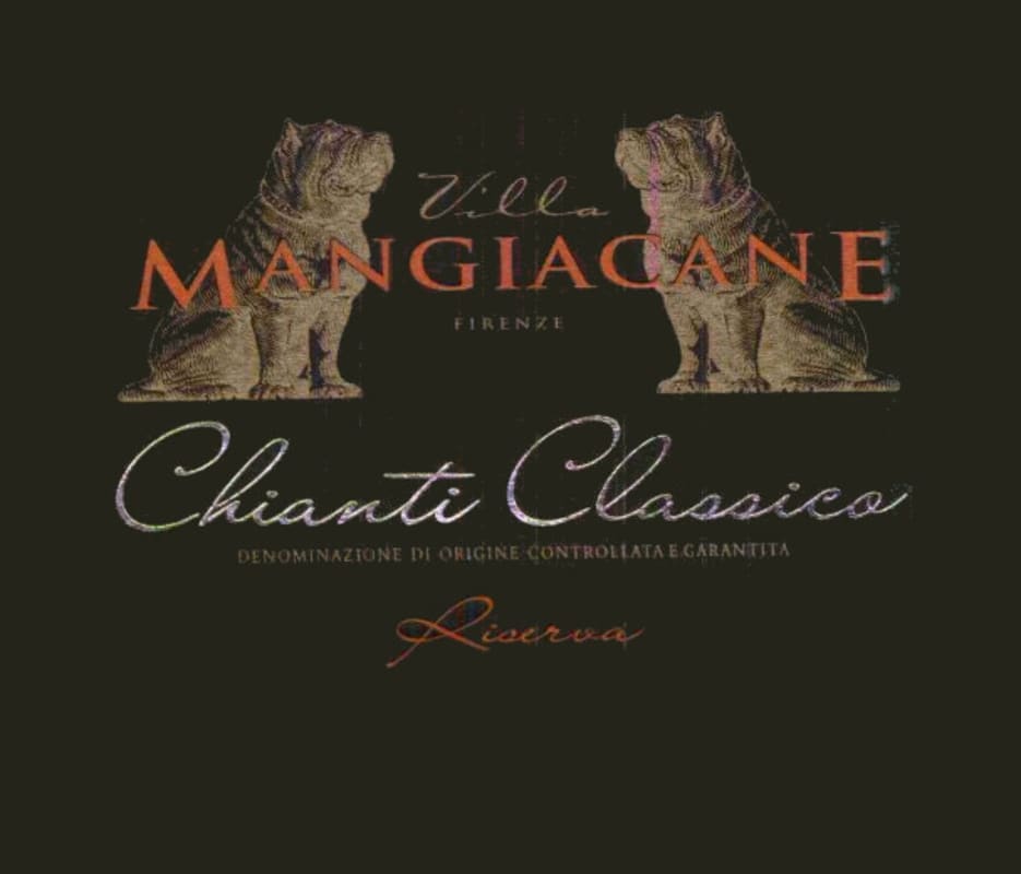 Villa Mangiacane Chianti Classico Riserva 2003 Front Label