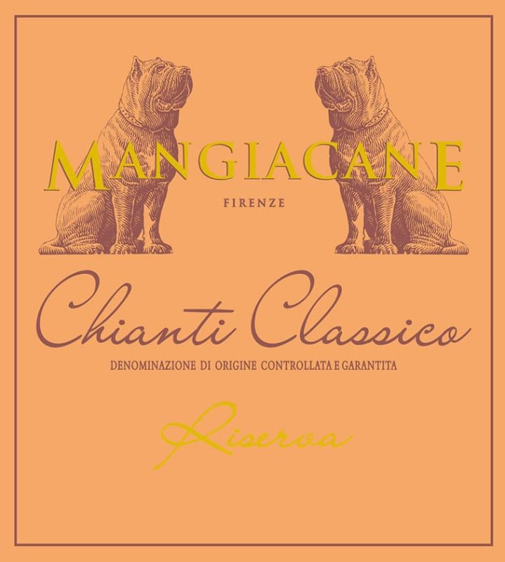 Villa Mangiacane Chianti Classico Riserva 2012 Front Label