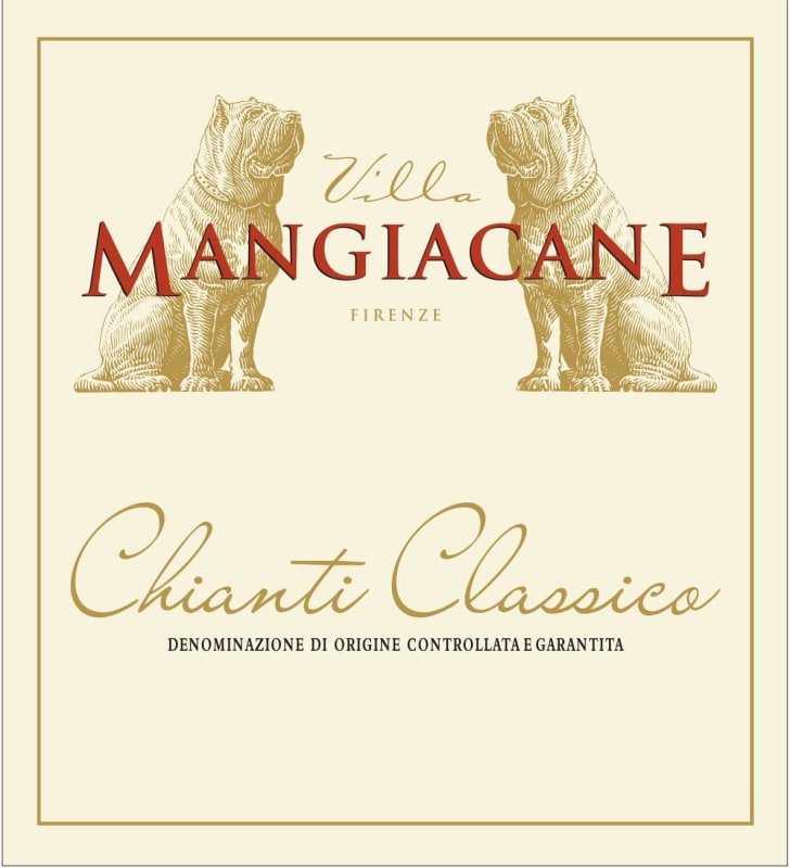 Villa Mangiacane Chianti Classico 2012 Front Label