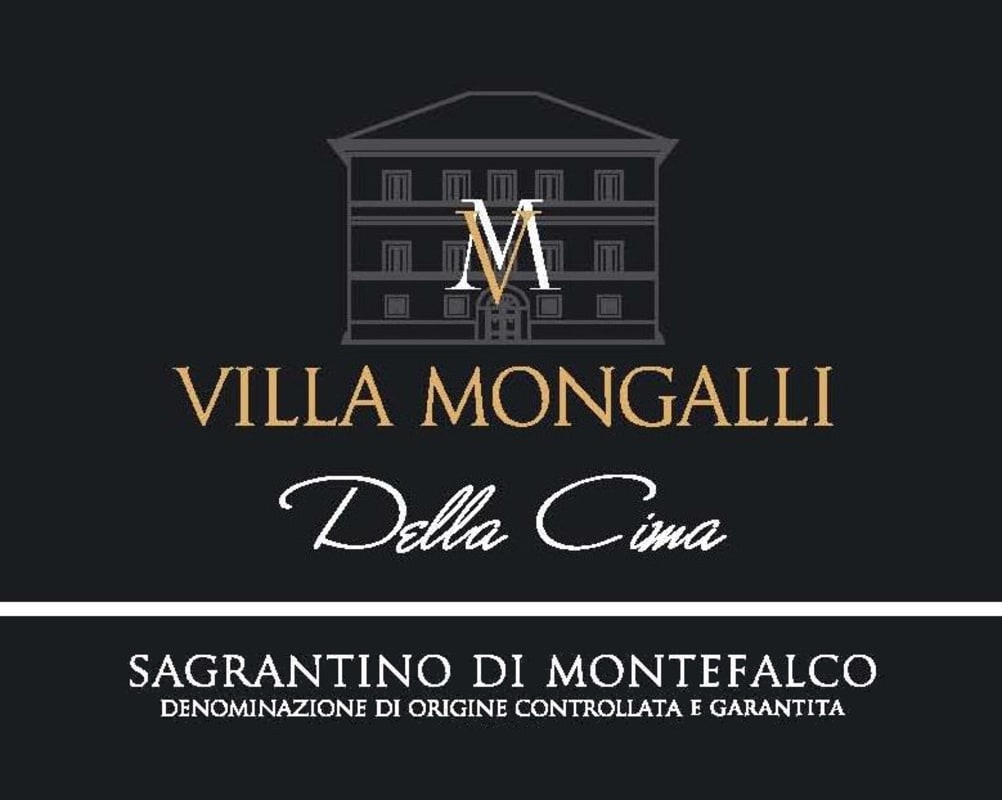 Villa Mongalli Montefalco Sagrantino Della Cima 2005 Front Label