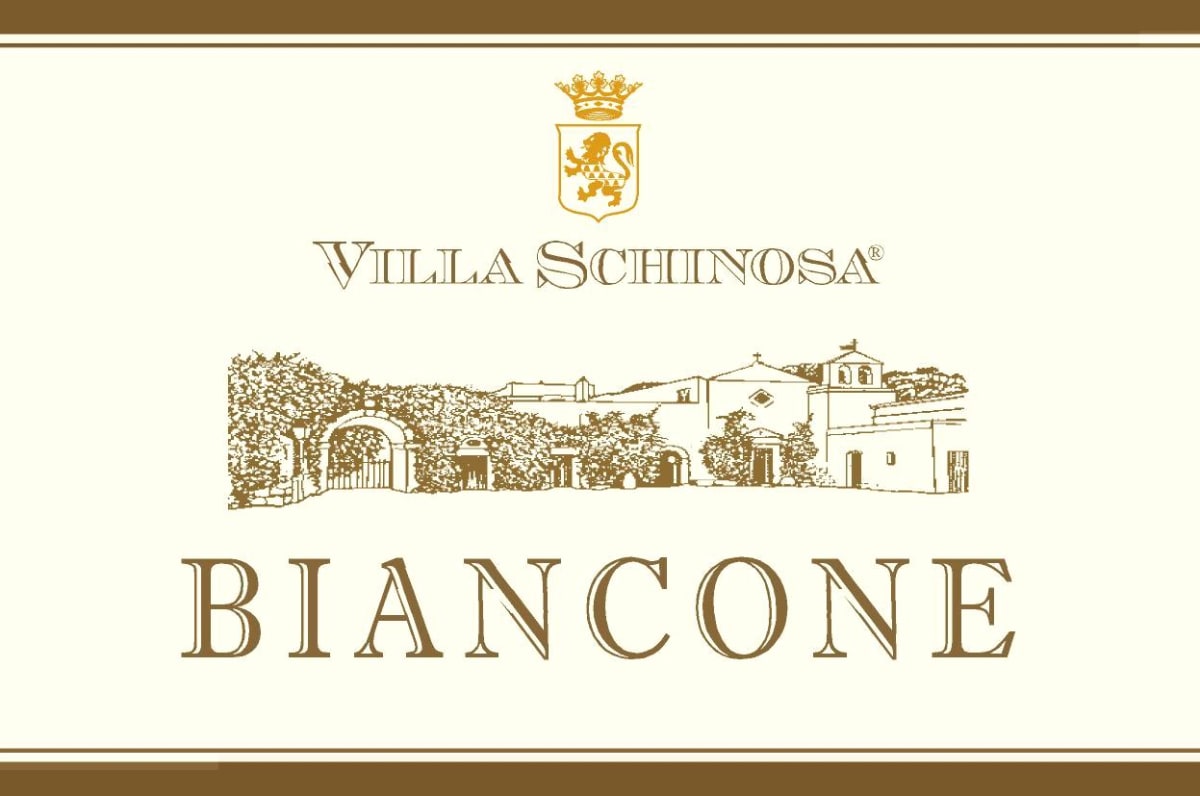 Villa Schinosa Biancone 2009 Front Label