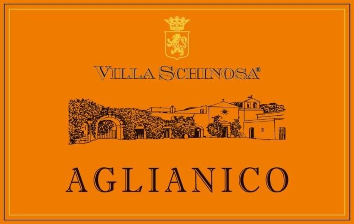Villa Schinosa Puglia Aglianico 2014 Front Label