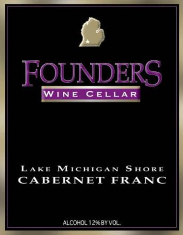 Founders Wine Cellar Cabernet Franc 2010 Front Label