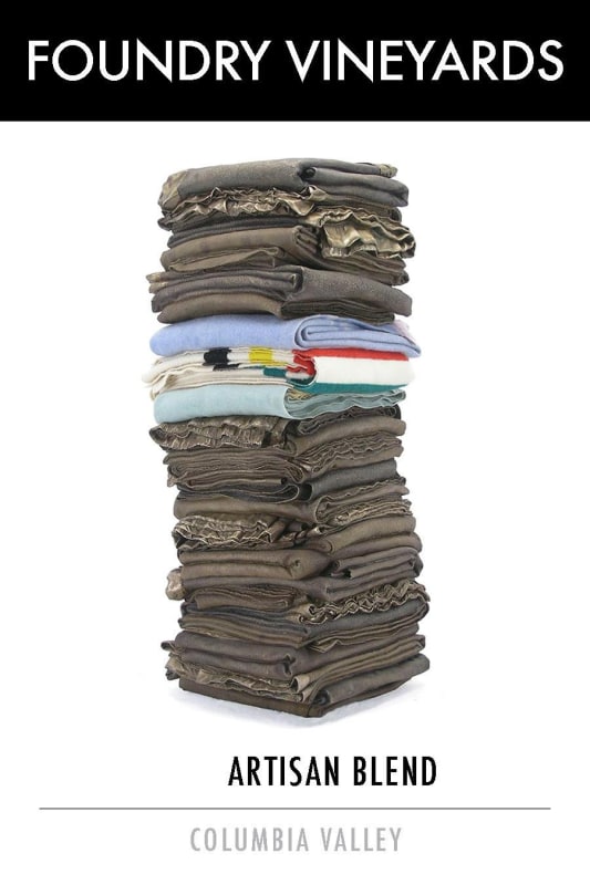 Foundry Vineyards Artisan Blend Red 2012 Front Label