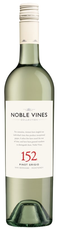 Noble Vines 152 Pinot Grigio 2017 Front Bottle Shot