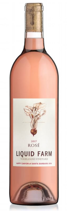Liquid Farm Vogelzang Vineyard Rose of Mourvedre 2017 Front Bottle Shot