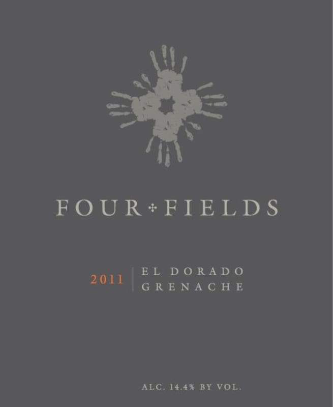 Four Fields Wines Grenache 2011 Front Label