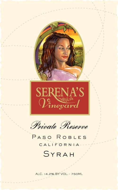 Four Sisters Ranch Serenas Private Reserve Syrah 2011 Front Label