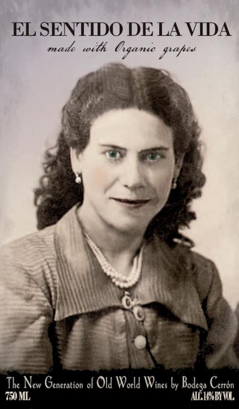 Vina Cerron El Sentido de la Vida Vino de la Tierra 2013 Front Label