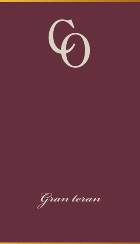 Vina Coronica Gran Teran 2012 Front Label