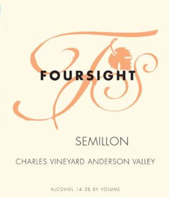 Foursight Wines Charles Semillon 2013 Front Label