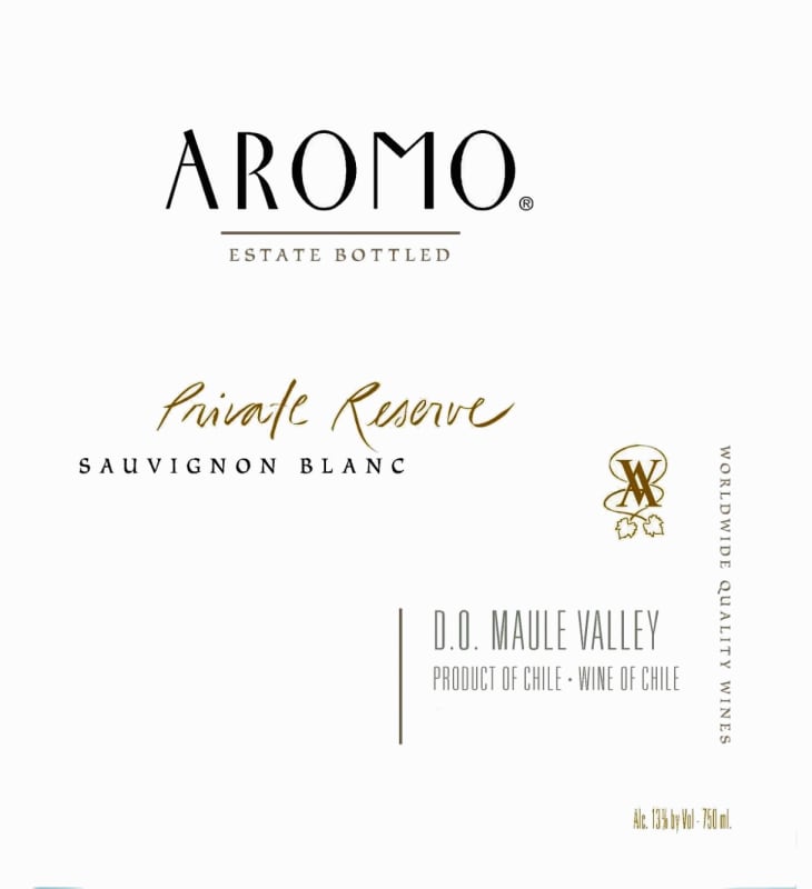 Vina el Aromo Private Reserve Sauvignon Blanc 2014 Front Label