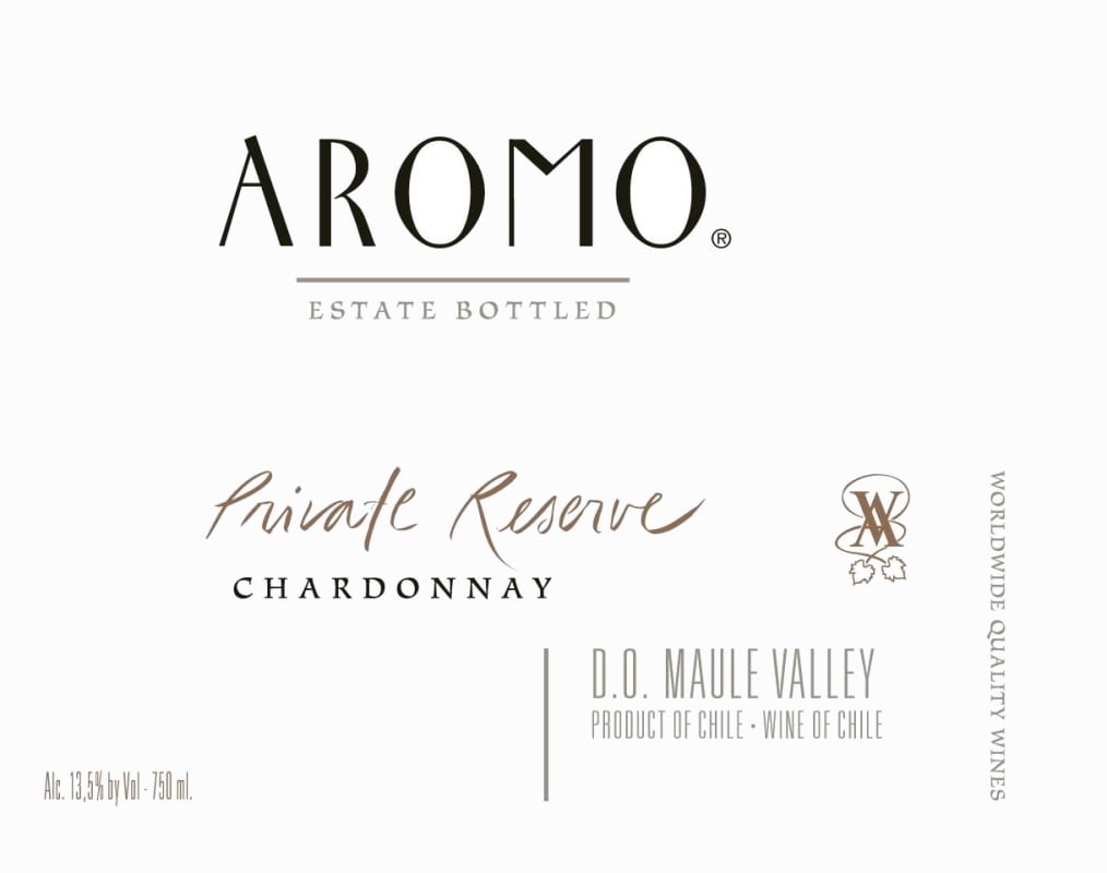 Vina el Aromo Private Reserve Chardonnay 2008 Front Label