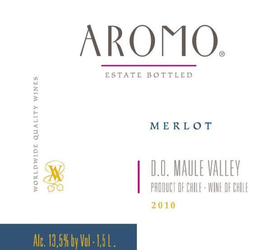 Vina el Aromo Merlot 2010 Front Label