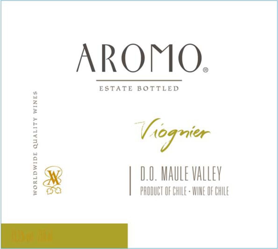 Vina el Aromo Viognier 2015 Front Label