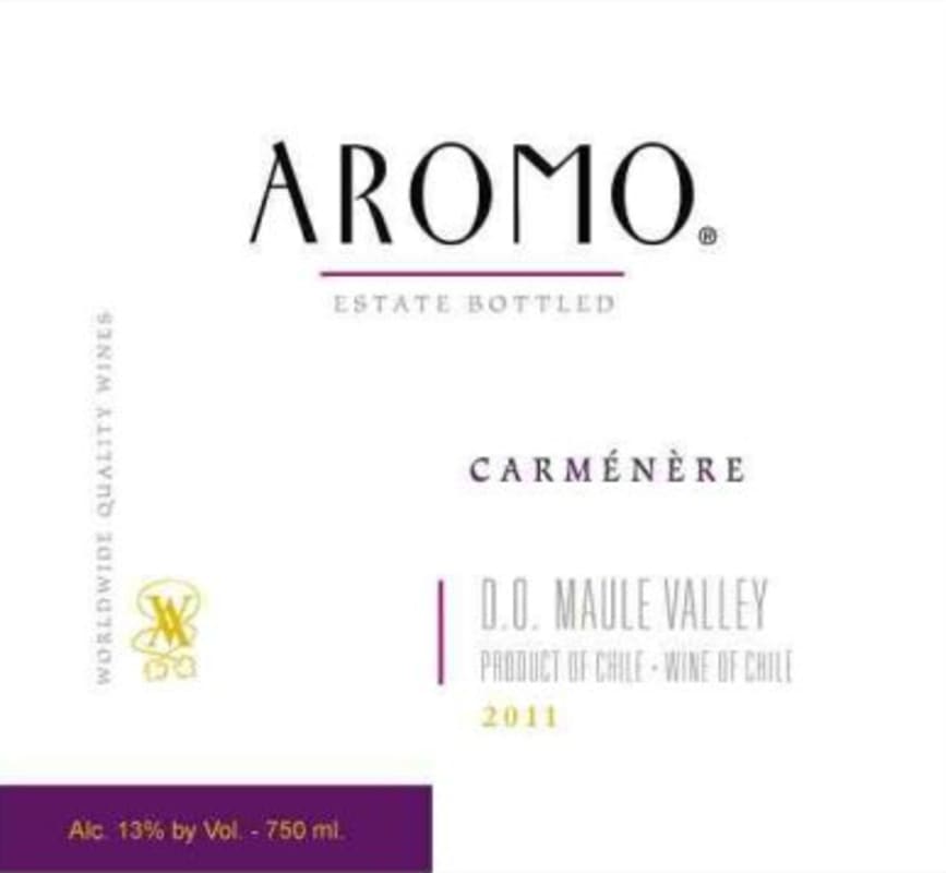 Vina el Aromo Carmenere 2011 Front Label