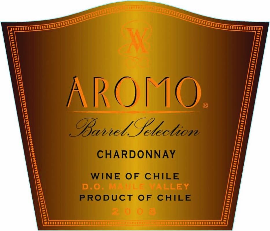 Vina el Aromo Barrel Selection Chardonnay 2008 Front Label