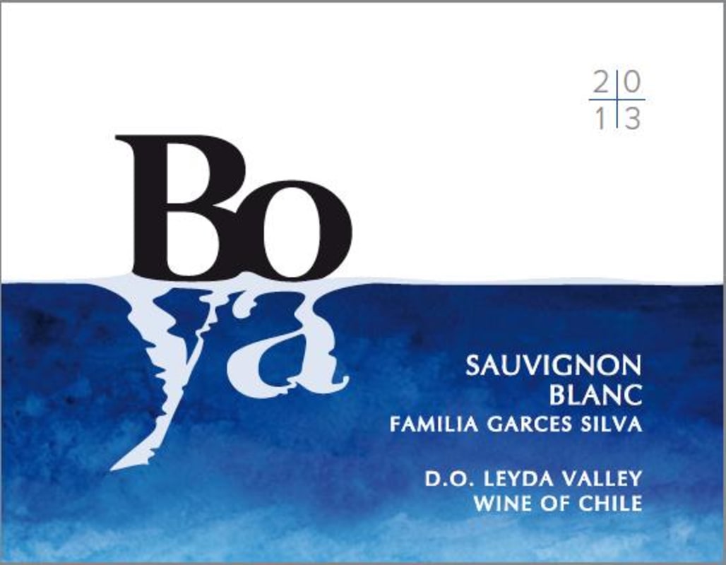 Vina Garces Silva Boya Sauvignon Blanc 2013 Front Label