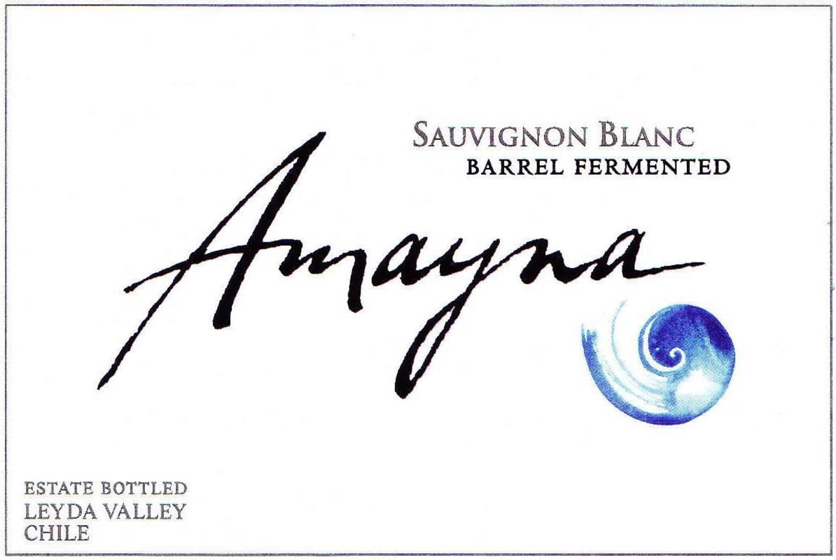 Vina Garces Silva Amayna Barrel Fermented Sauvignon Blanc 2006 Front Label