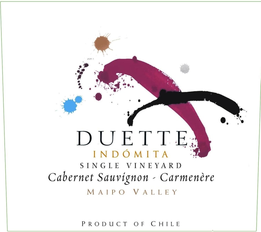 Vina Indomita Duette Cabernet Sauvignon-Carmenere 2012 Front Label
