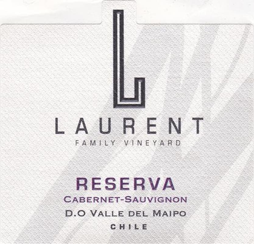Vina Laurent S.A Reserva Cabernet Sauvignon 2013 Front Label