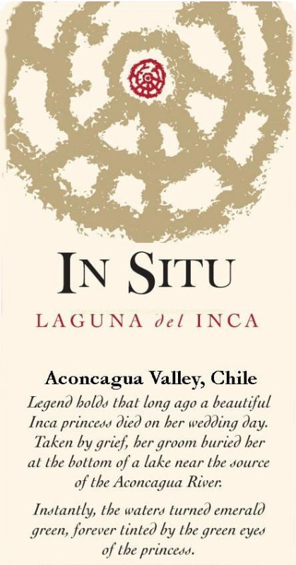 Vina San Esteban In Situ Laguna del Inca 2014 Front Label