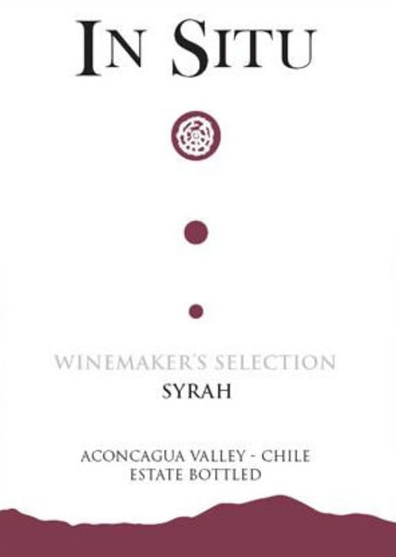 Vina San Esteban In Situ Winemaker's Selection Syrah 2010 Front Label