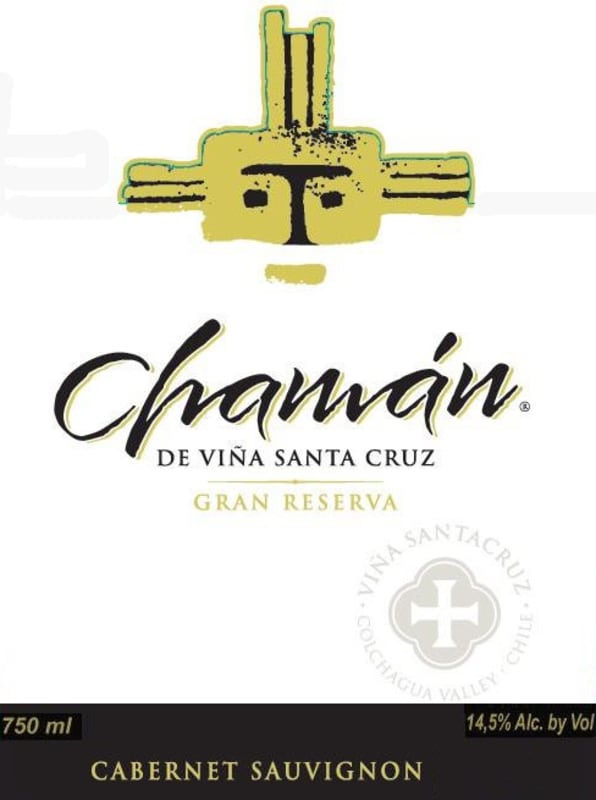 Vina Santa Cruz Chaman Gran Reserva Cabernet Sauvignon 2014 Front Label