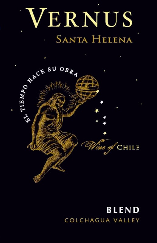 Vina Santa Helena Vernus Blend 2009 Front Label