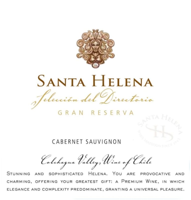 Vina Santa Helena Seleccion del Directorio Gran Reserva Cabernet Sauvignon 2014 Front Label