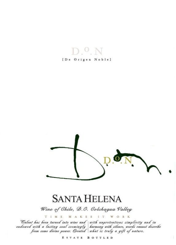 Vina Santa Helena Don 2010 Front Label