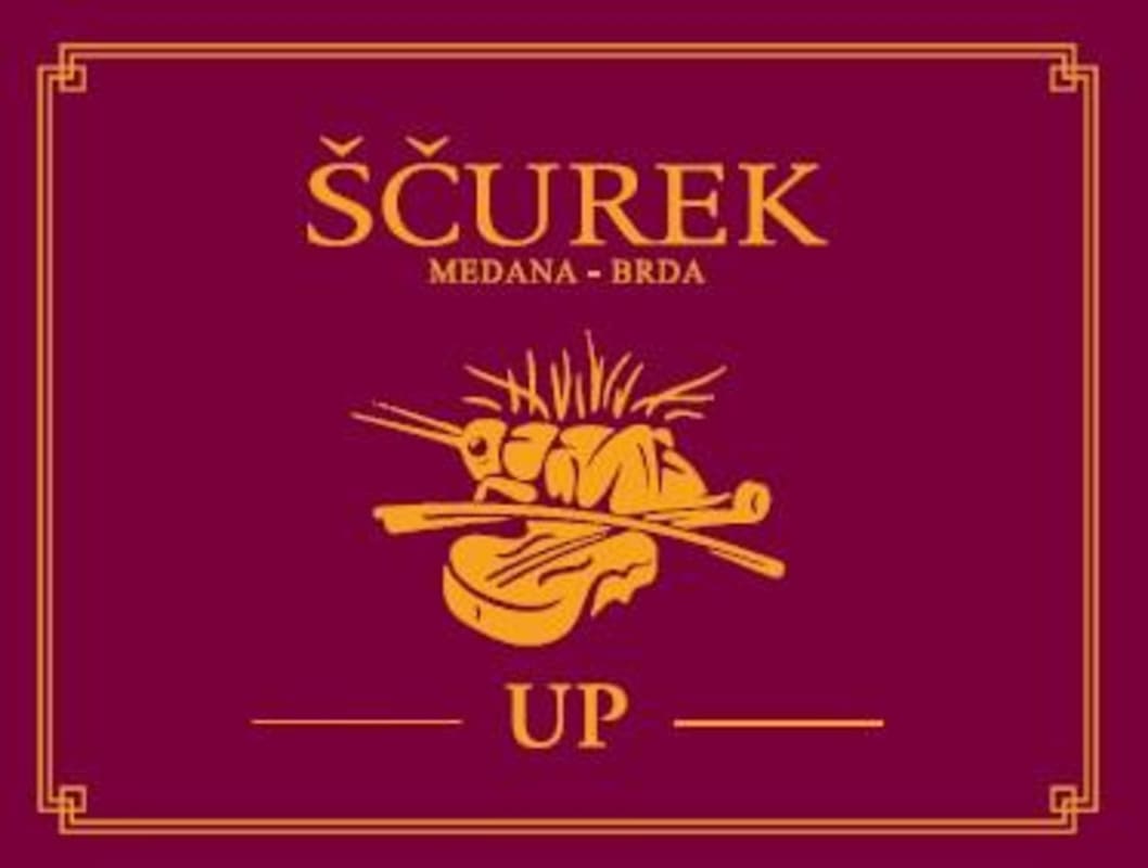 Vina Scurek UP 2009 Front Label