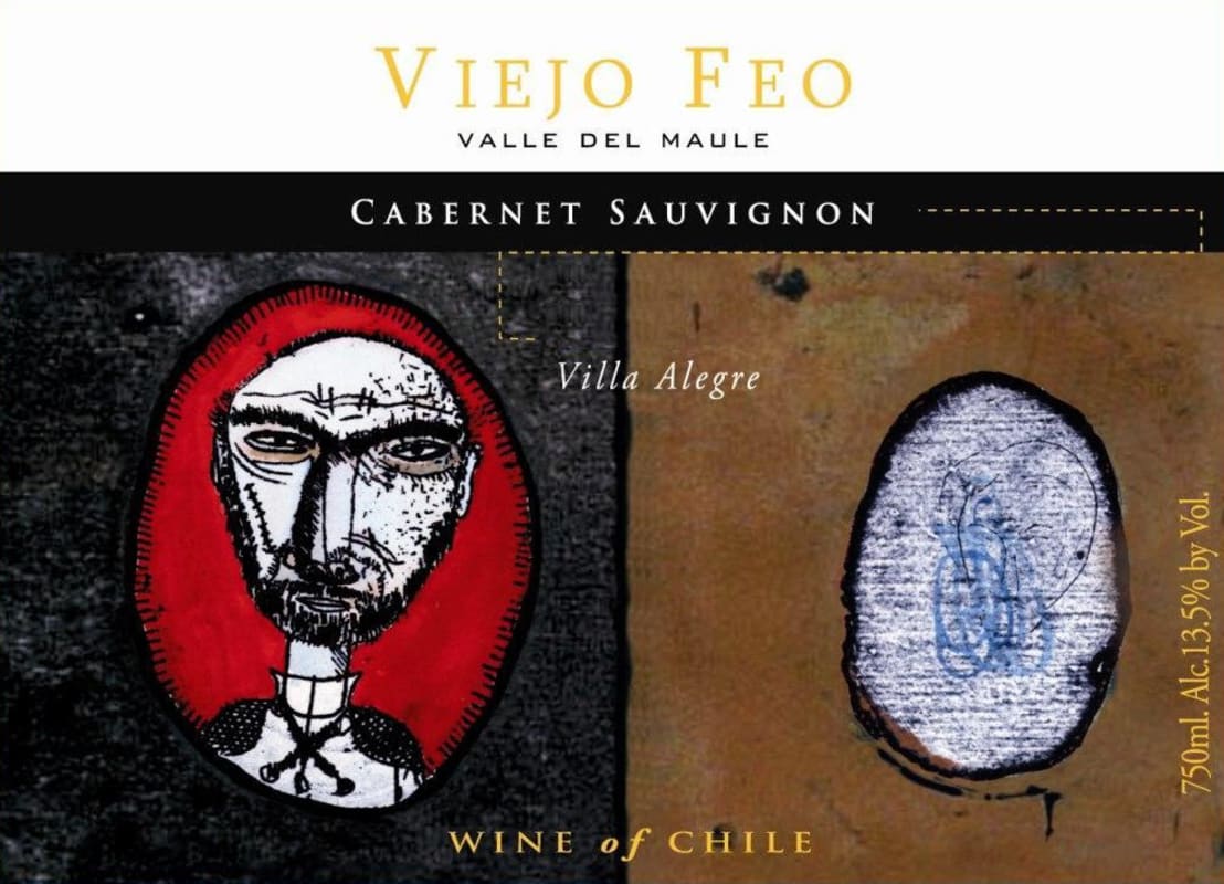 Vina Tinajas del Maule Viejo Feo Cabernet Sauvignon 2014 Front Label