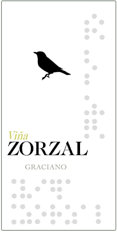 Vina Zorzal Graciano 2013 Front Label