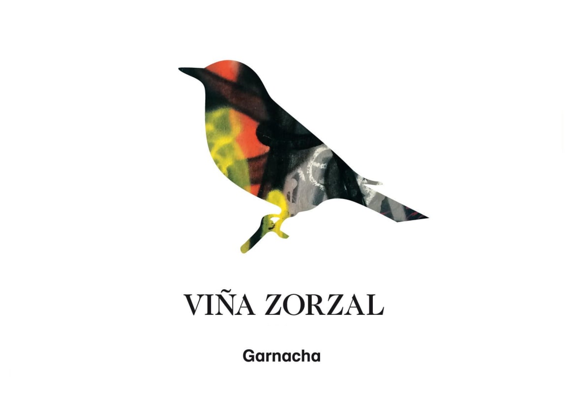 Vina Zorzal Garnacha 2015 Front Label