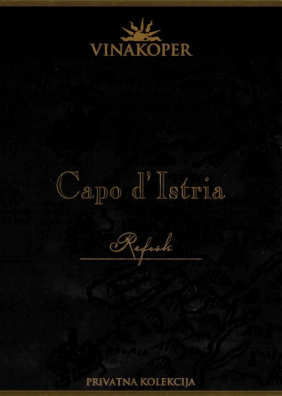 Vinakoper Capo d'Istria Refosk 2011 Front Label