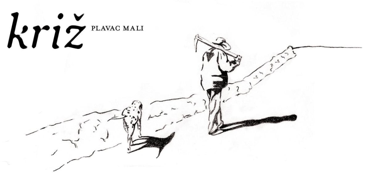 Vinarija Kriz Plavac Mali 2013 Front Label