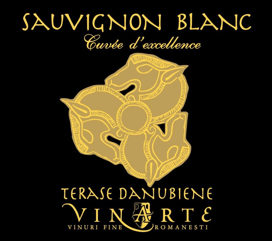 Vinarte Terase Danubiane Cuvee d'Excellence Sauvignon Blanc 2013 Front Label