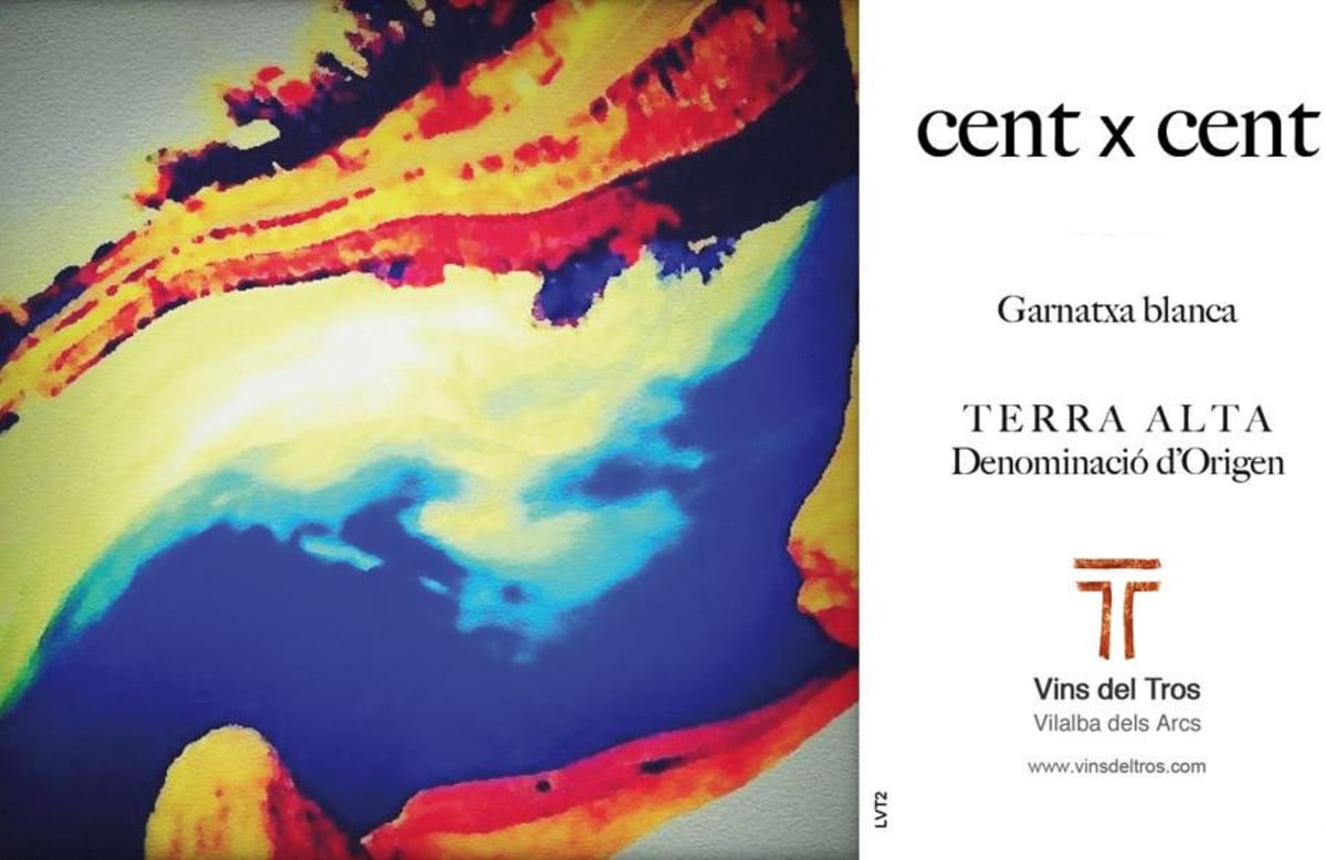 Vinateria Lo Tros Cent x Cent Blanca Garnacha 2011 Front Label