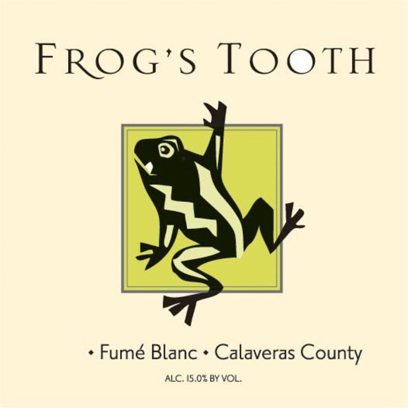 Frog's Tooth Vineyards Fume Blanc 2012 Front Label