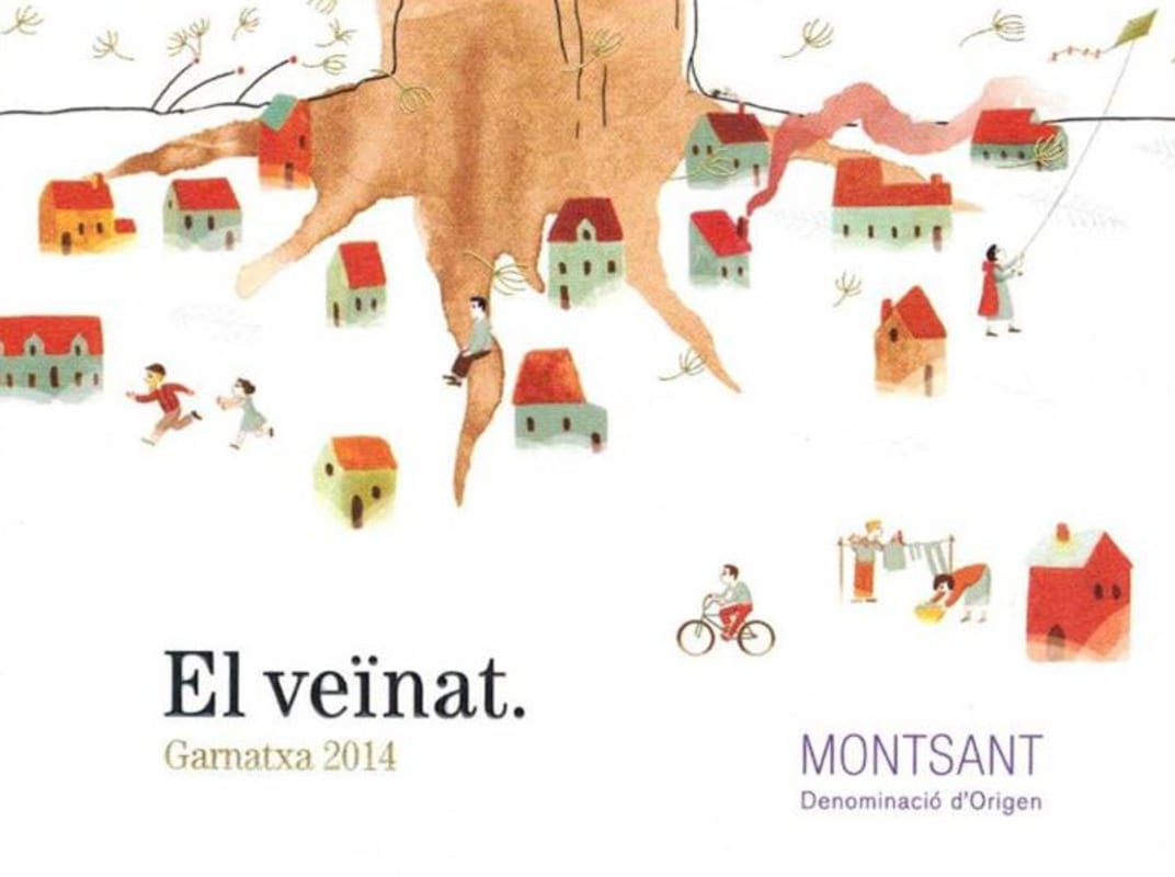Vinedos Singulares El Veinat Garnacha 2014 Front Label