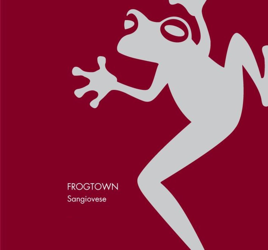 Frogtown Cellars Sangiovese 2013 Front Label