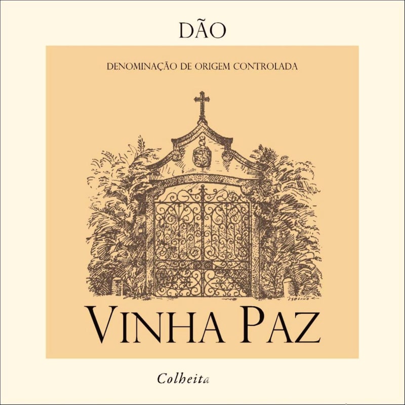 Vinha Paz Colheita 2012 Front Label